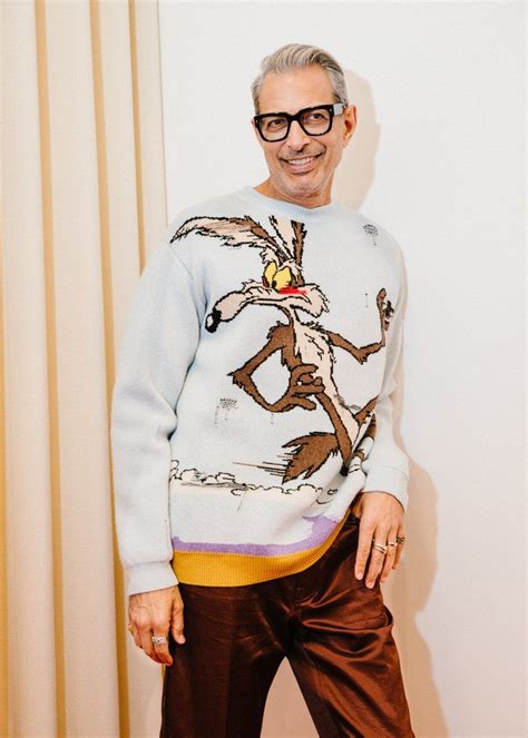 jeff goldblum gucci sweater|Jeff Goldblum shirts.